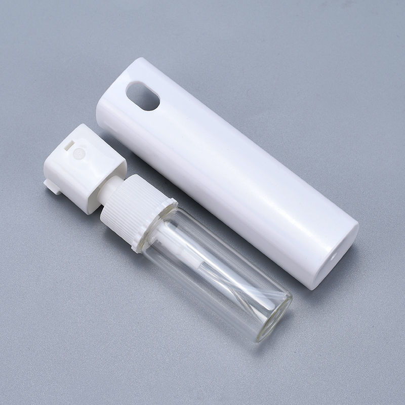 10ml Refillable Pocket Square Glass Perfume Bottle Portable Perfume Spray Bottle