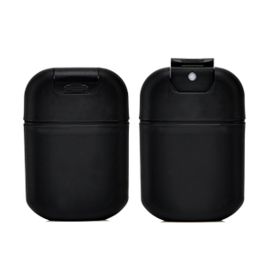 Plastic Black 20Ml Refill Perfume Bottle Credit Card Atomizer Spray Bottle