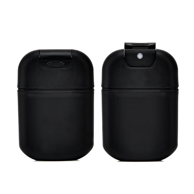 Plastic Black 20Ml Refill Perfume Bottle Credit Card Atomizer Spray Bottle