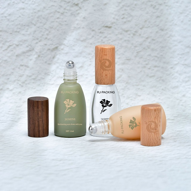 Glass Perfume Essential Oil Roller Bottle