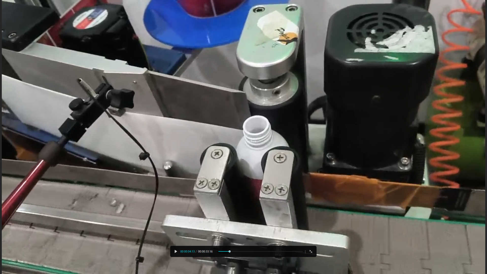 Labeling process and packing