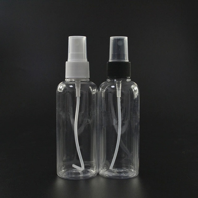 Amber White clear Plastic Spray Bottle
