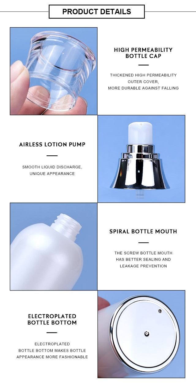 Airless Pump Cosmetic Container Set