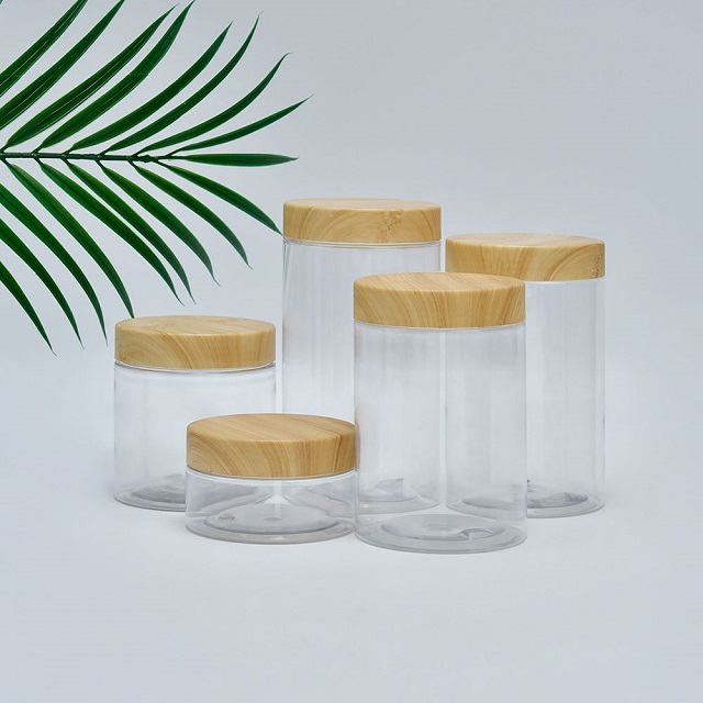 Transparent Pet Wide Mouth Plastic JaTransparent Pet Wide Mouth Plastic Jar