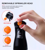 Oil Sprayer for Cooking- 200ml Glass Olive Oil Sprayer Mister, Olive Oil Spray Bottle, Kitchen Gadgets Accessories for Air Fryer, Canola Oil Spritzer, Widely Used for Salad Making, Baking, Frying