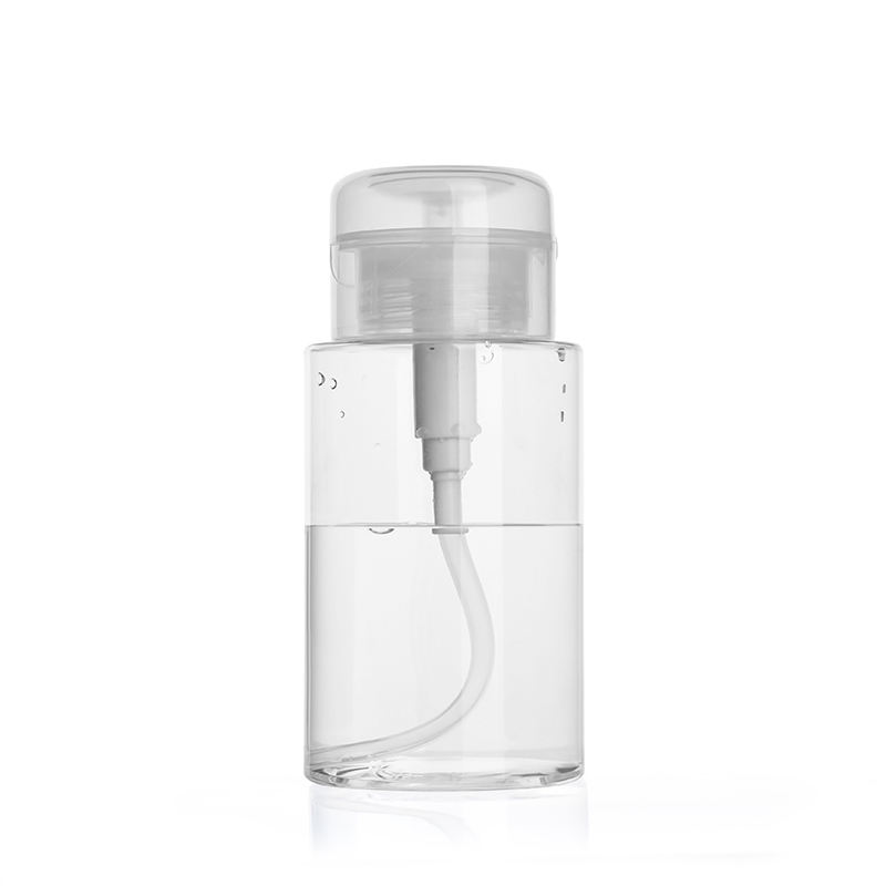 plastic toner makeup remover bottle