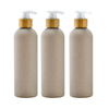 Biodegradable wheat straw plastic bottle