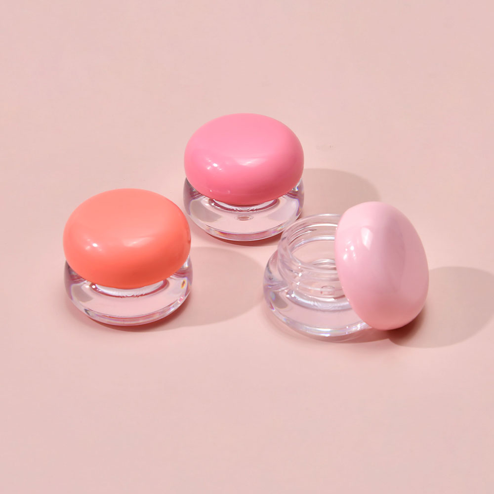 Wholesale 5g Plastic Sleeping Mask Jar Lip Balm Container Mask Blusher Cosmetic Cream Jar for Skincare Packaging Container
