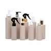 Cosmetic Packaging 30ml 100ml 250ml 300ml 500ml Wheat Straw Biodegradable Shampoo Plastic Pump Bottle With Lotion Dispenser