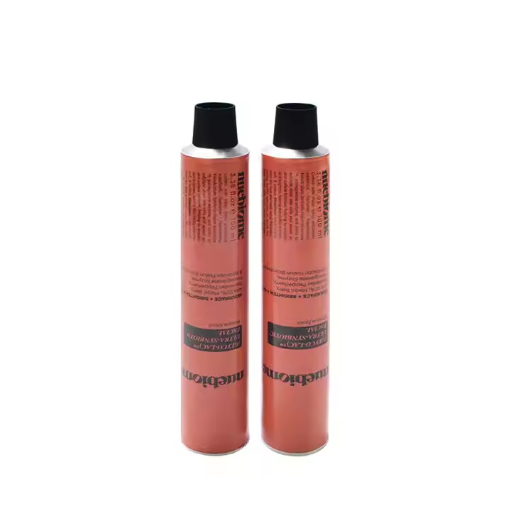 Eco Friendly Empty Custom Hand Face Eye Cream Sun Blocker Toothpaste Cosmetic Tube Metal Packaging Aluminum Squeeze Tubes