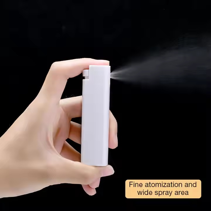 10ml Refillable Pocket Square Glass Perfume Bottle Portable Perfume Spray Bottle