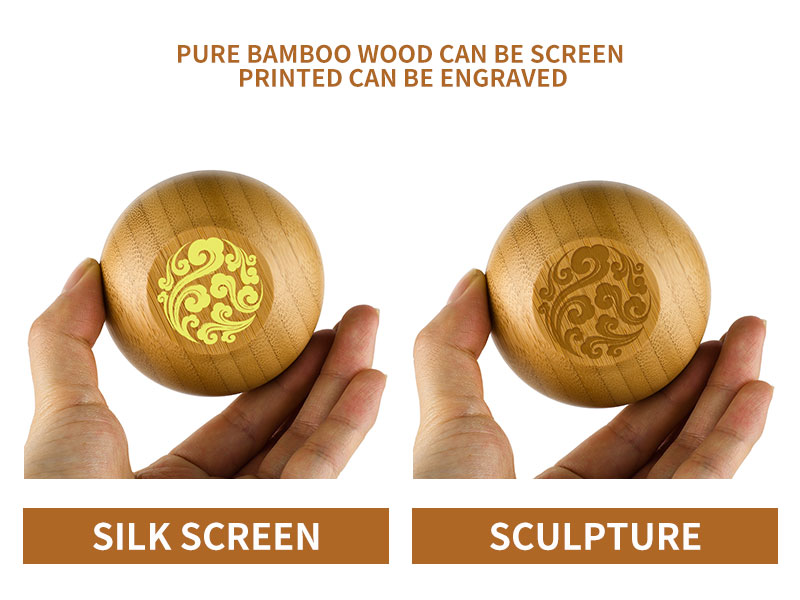 PURE BAMBOO WOOD CAN BE SCREEN PRINTED CAN BE ENGRAVED