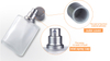 Luxury Cosmetic 30ml 50ml 100ml square Parfum Spray Frosted Glass Perfume Bottle
