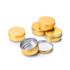 30g 50g 100g Screw Top Metal Containers Aluminum Jar Tin Can with Lids
