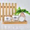 5g 15g 30g 50g Acrylic Cream Container Empty Clear Round Double Wall Plastic Eye Face Cream Jar Skincare Cosmetic Package