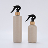 Pet Plastic Trigger Spray Bottle with Bamboo Cap