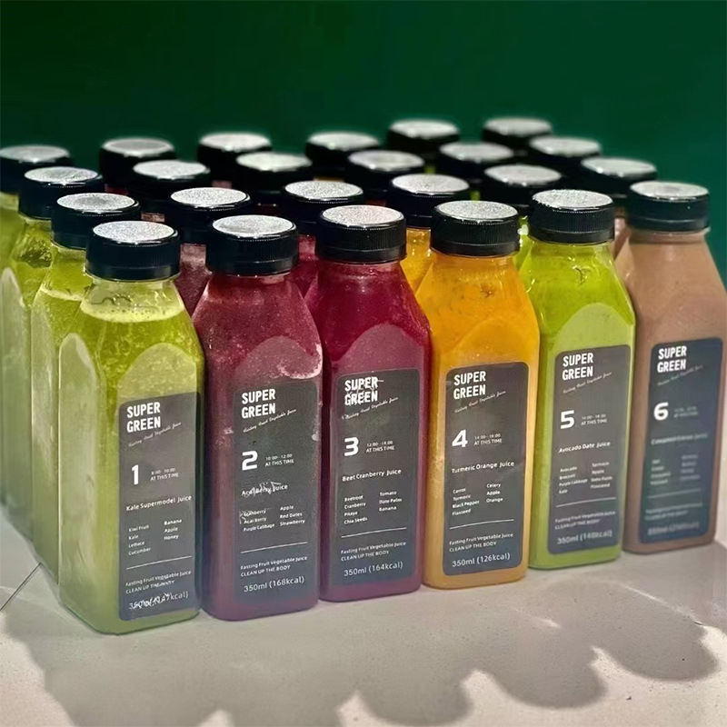 Plastic Juice Bottle With Cap