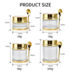 Glass Face Cream Jar