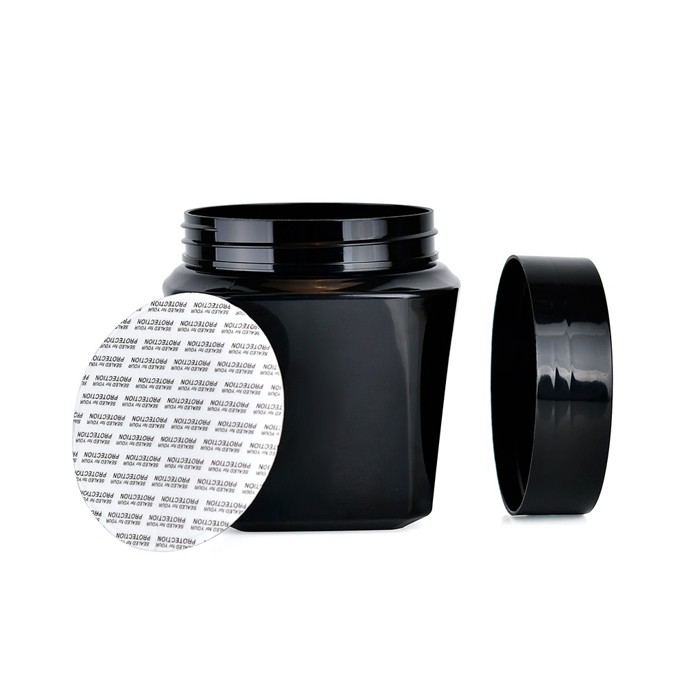 New Design Plastic Body Srcub Conditioner 500g High Quality Skincare Cream Face Mask Cream Plastic Jar with Screw Cap