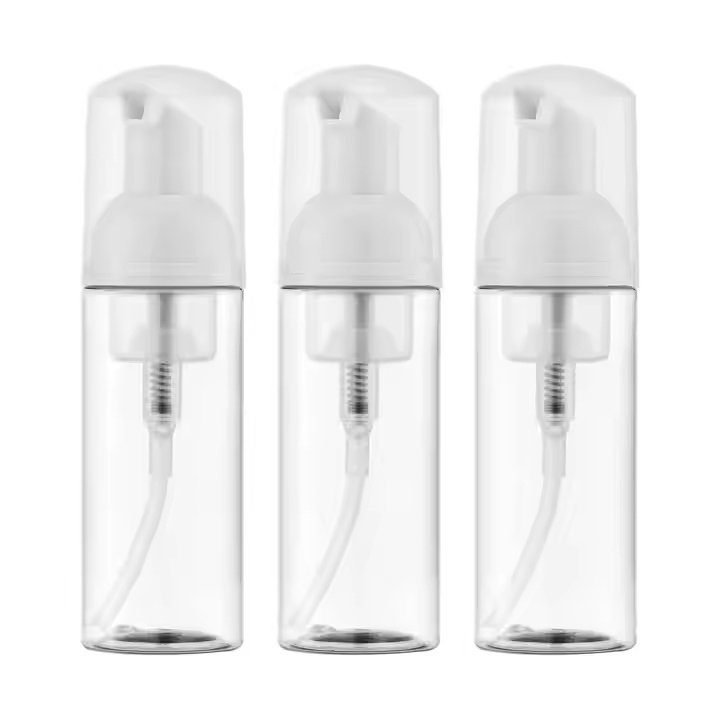 Empty 30ml 150ml 300ml Travel Lash Facial Cleanser Shampoo Hand Liquid Soap Dispenser Mousse Pump Foam Bottle