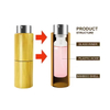 China Suppliers Cosmetic Packaging 10ml Bamboo Perfume Bottle with Pump Sprayer