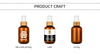Eco-friendly PET Amber Frosted Bottle Set 250ml 500ml Plastic Lotion Pump Bottle 8oz 250g Body Butter Cream Jar with Bamboo Lid