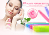 Cosmetic Travel Pocket 5ml 10ml 15ml 20ml PP Plastic Pen Shape Spray Perfume Atomizers Bottles