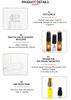 Custom Clear Amber 1ml 2 Ml 3 Ml 5 Ml 10 Ml Fragrance Oil Sample Perfume Bottle Packaging Glass Perfume Bottle With Card