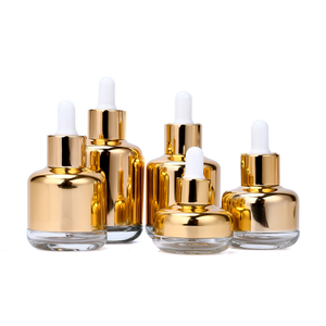 Luxury Essential Oil Packaging 20ml 30ml 40ml 50ml 60ml Cosmetic Eye Dropper Serum Essential Oil Glass Dropper Bottle