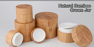Bamboo Cream Jar