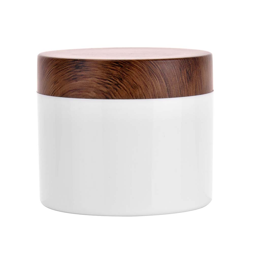 Wholesale Empty Cosmetic Container 50g 100g 150g 250g Double Layer Thick Wall White pp Plastic Body Butter Cream Scrub Jar
