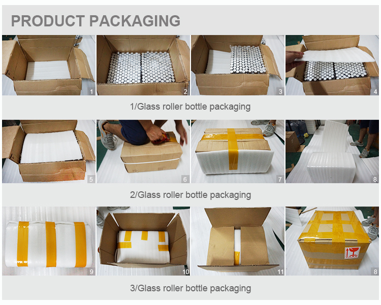 Round Double Wall Plastic Eye Face Cream Jar packdging