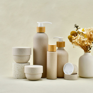 Eco Friendly Wheat Straw Cosmetic Containers