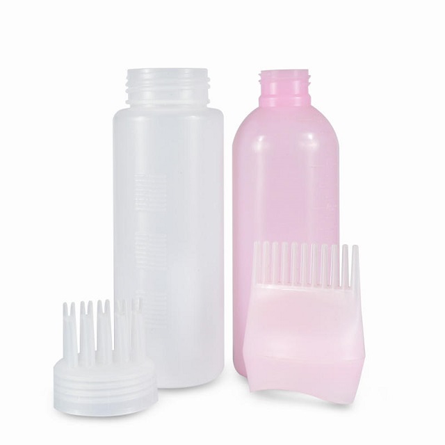 Hair Oil Comb Applicator Bottle 