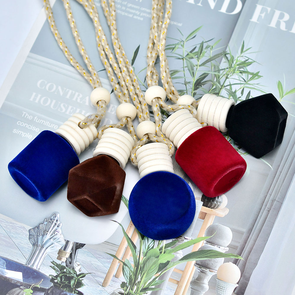 Suede Car Perfume Bottle