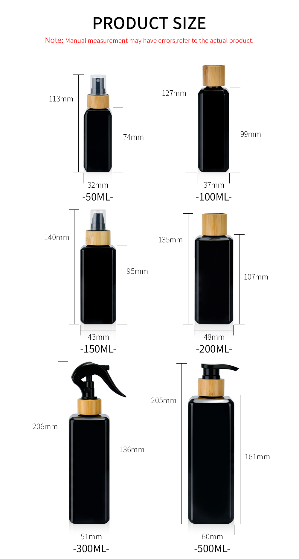 100ml 300ml Room Spray Mist Bottle PET Slanted Shoulder Nozzles Trigger PET Hair Salon Tools Cosmetic Toner Plastic Spray Bottle