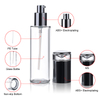 Cosmetic Packaging clear Glass Skin Care Lotion Serum Pump Bottles and Glass Cream Jar Containers