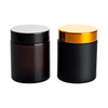 Custom Skincare Cream Container 15g 20g 30g 50g Cosmetic Face Eye Cream Wide Mouth Glass Jar with Lids