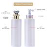 Luxury Shampoo Plastic Bottle 100ml 150ml 200ml 300ml 500ml Refillable Body Lotion PET Plastic Bottle with Pump