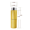 China Suppliers Cosmetic Packaging 10ml Bamboo Perfume Bottle with Pump Sprayer