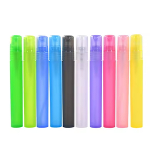 Cosmetic Travel Pocket 5ml 10ml 15ml 20ml PP Plastic Pen Shape Spray Perfume Atomizers Bottles