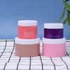 Hot Selling 25ml -- 1000ml Cream Container Food Grade Transparent Plastic Jars with Gold Lid PET & Screw Lid Design