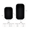 Plastic Black 20Ml Refill Perfume Bottle Credit Card Atomizer Spray Bottle