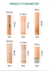 cosmetic bamboo lipstick tube
