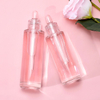Free Sample Empty Cosmetic 1oz 30ml 50ml 60ml clear Skincare Serum Hair Essential Oil Glass Dropper Bottle with clear Dropper