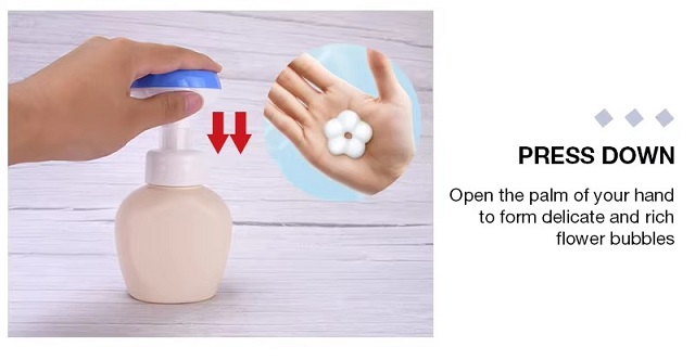 Plastic Flower Hand Wash Pump