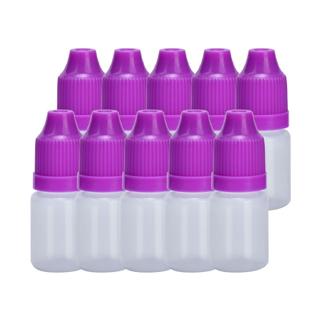 Plastic Eye Liquid Dropper Bottles