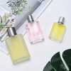 Luxury Cosmetic 30ml 50ml 100ml square Parfum Spray Frosted Glass Perfume Bottle