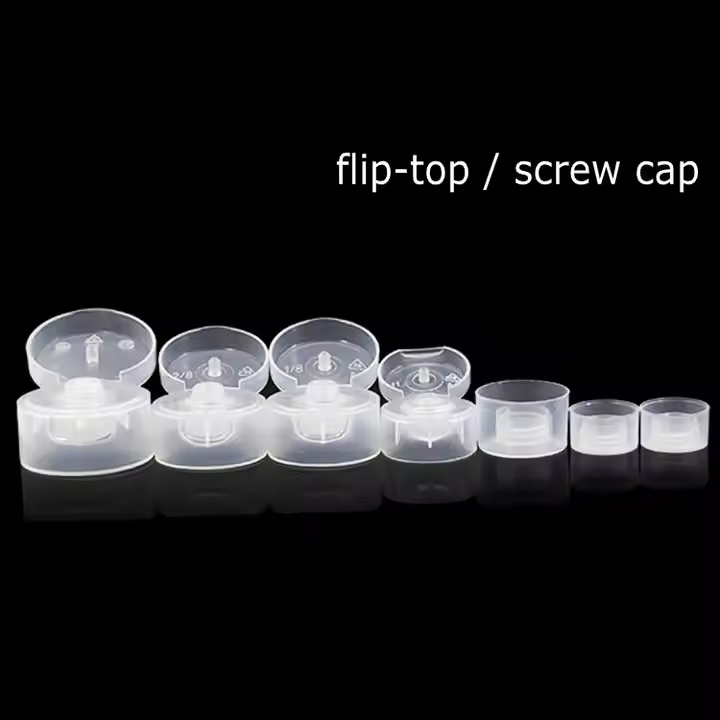 5g 10g 15g 30g 50g 100g Empty Screw Flip Top Clear Plastic Soft Tube 30ml Capacity Squeeze Lipstick Facial Cleanser Cream