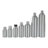 High Quality 50ml 100ml 150ml 200ml 250ml 500ml Empty Cosmetic Essential Oil Shampoo Aluminum Bottles With Screw Lid